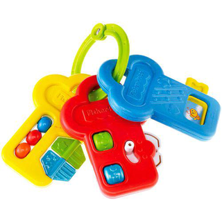 Chocalho E Mordedor Chaves De Atividades Contar E Descobrir 3M+ Fisher Price