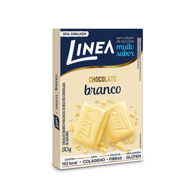 Imagem do produto Chocolate Branco Linea Zero Açucar - Com 30 Gramas