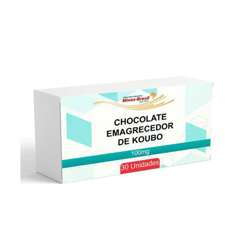 Chocolate Emagrecedor De Koubo 100Mg 30 Unidades