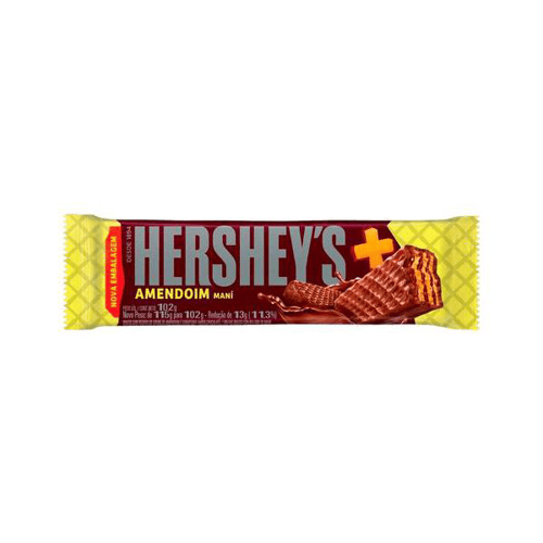 Imagem do produto Chocolate Hershey's Mais Amendoim 102G