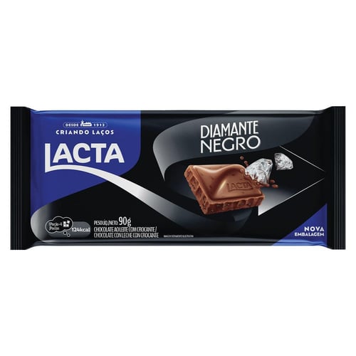 Imagem do produto Chocolate Lacta Diamante Negro 90G