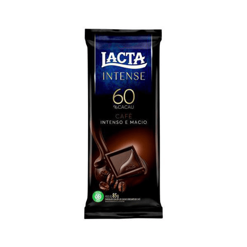 Imagem do produto Chocolate Lacta Intense 60% Cacau Café 85G
