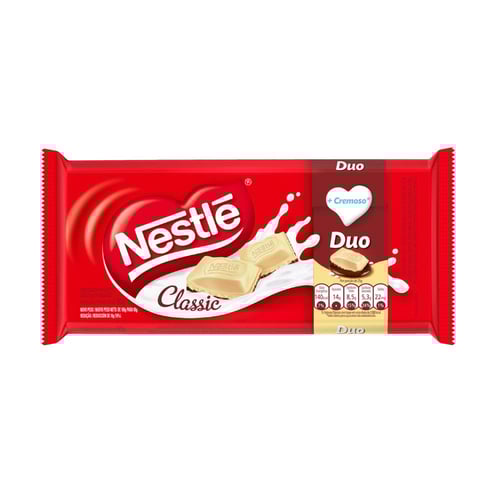 Imagem do produto Chocolate Nestlé Classic Duo 90G