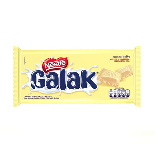 Imagem do produto Chocolate Nestlé Galak 90G
