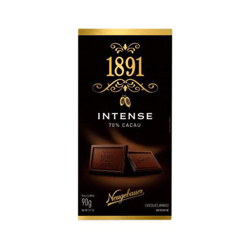 Imagem do produto Chocolate Neugebauer 1891 Intense 70% Cacau 90G