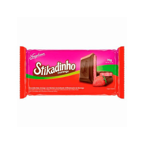 Imagem do produto Chocolate Neugebauer Stikadinho Morango 70G