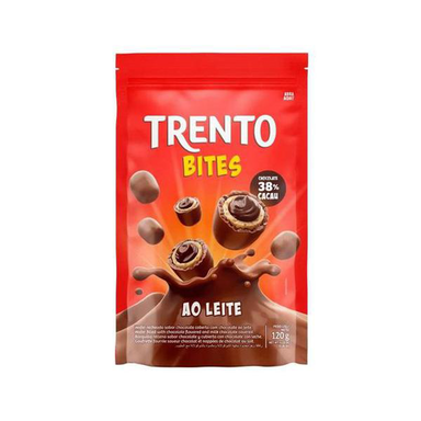 Imagem do produto Chocolate Trento Bites Ao Leite 120G