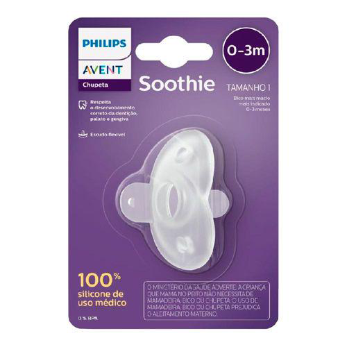 Imagem do produto Chupeta Avent Soothie Neutra 03M 1 Unidade