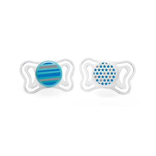 Imagem do produto Chupeta Chicco Physio Forma Light 6 16 Meses Azul Com 2 Unidades