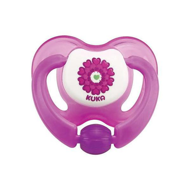 Imagem do produto Chupeta Kuka Lovely Ortodontico Cor Rosa E 6 Meses 2052
