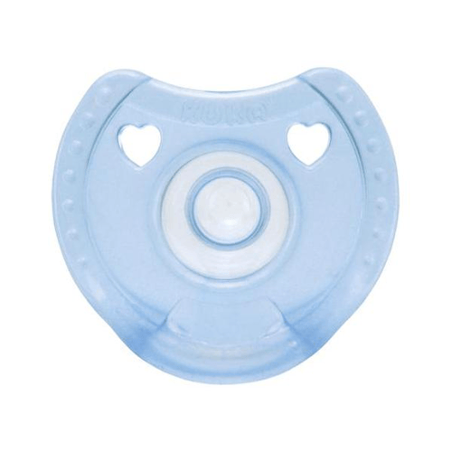 Imagem do produto Chupeta Kuka Silicone Soft Comfort Tamanho 1 De 0 A 6 Meses Boys Ref:2902 Com 1 Unidade