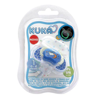 Imagem do produto Chupeta Kuka Lumina Azul 1 Unidade