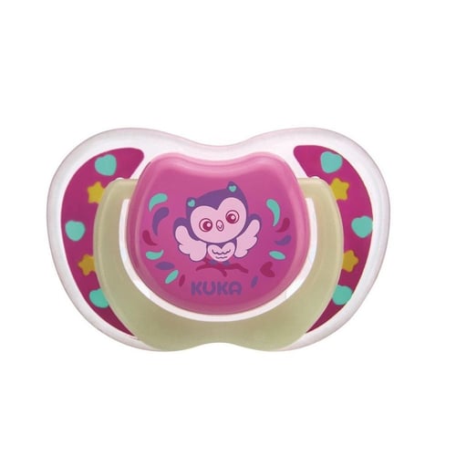 Imagem do produto Chupeta Kuka Ortodôntica Lumina Rosa N2