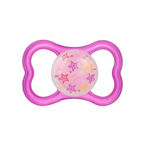 Imagem do produto Chupeta Mam Air Night Silk Touch Tamanho 2 Rosa