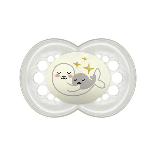 Imagem do produto Chupeta Mam Night Bichinhos Tamanho 2 Maiores De 6 Meses Com 1 Unidade