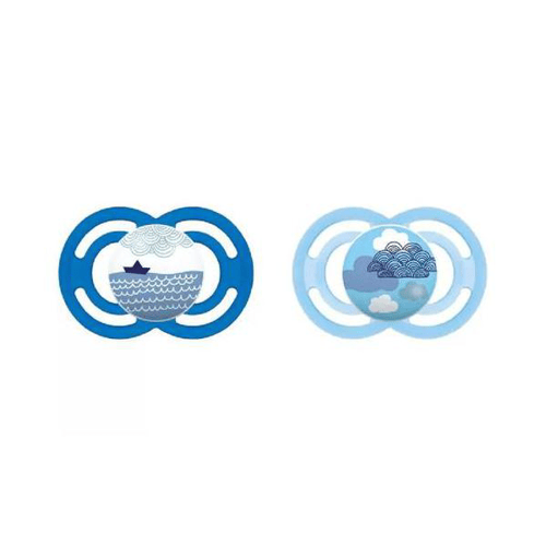Imagem do produto Chupeta Mam Perfect 6+ Meses Com 2 Unidades Azul