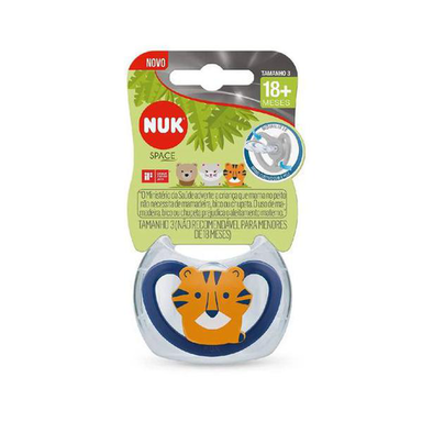 Imagem do produto Chupeta Nuk Space Silicone Boy S3 Com 1 Unidade