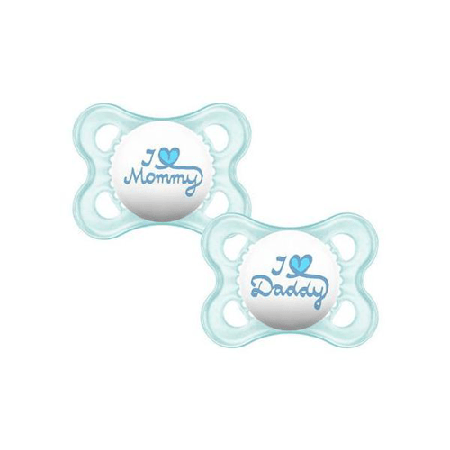 Imagem do produto Chupeta Ortodôntica Mam Mom & Dad Boys 2 Unidades