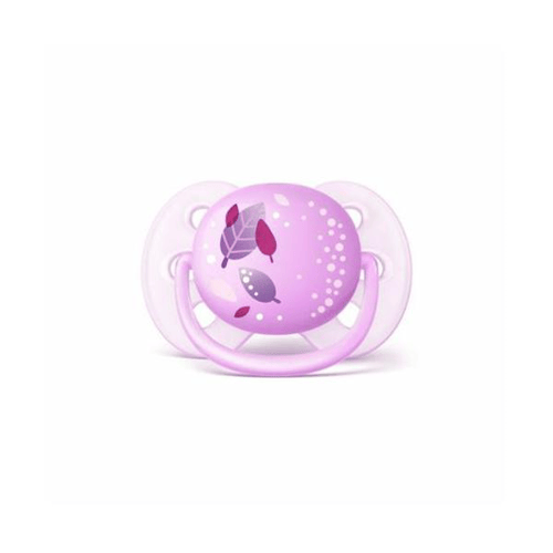 Imagem do produto Chupeta Philips Avent Ultra Soft Decorada Rosa 0 Á 6 Meses 1 Unidade