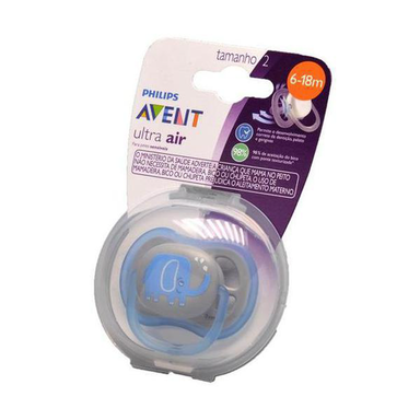 Imagem do produto Chupeta Ultra Air 618 Elefante Philips Avent Scf086/78