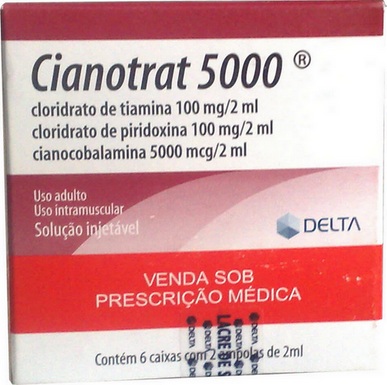 Imagem do produto Cianotrat - 5000 1 Ampola