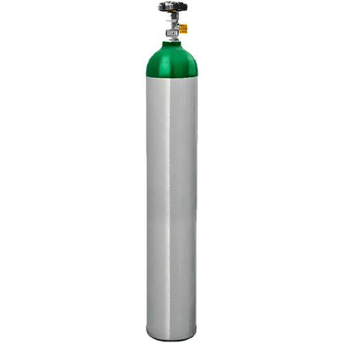 Imagem do produto Cilindro Para Oxigênio Medicinal Gaswide 4,6 Litros Modelo Me24 Alumínio