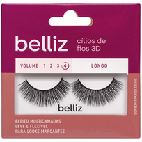 Imagem do produto Cilios Posticos Belliz Fios 3D Longo Volume 4
