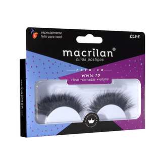 Cílios Postiços Cl95 Efeito 7D Efeito Alongado Macrilan