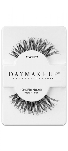 Imagem do produto Cilios Postiços Daymakeup #Wispy Human Hair 100% Fios Naturais