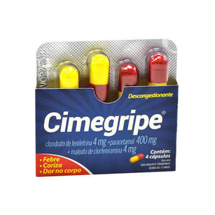 Cimegrip - 4 Comprimidos