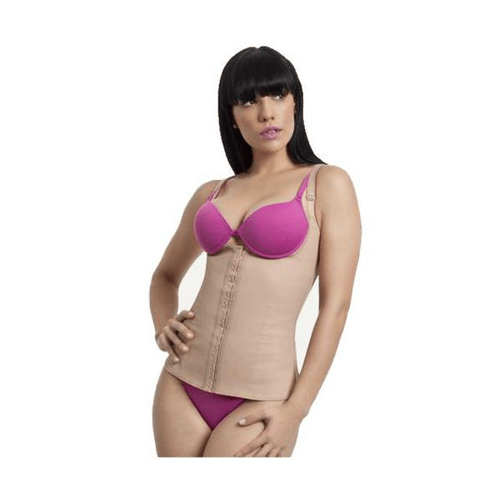 Imagem do produto Cinta Corselet Modelador Esbelt Cotton Chocolate Extra Grande
