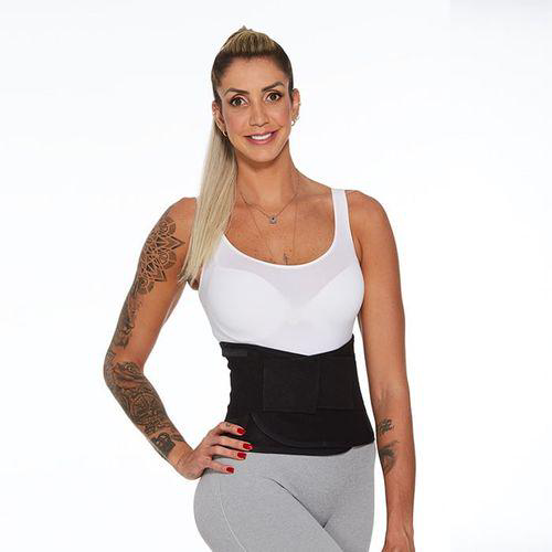 Imagem do produto Cinta Modeladora Abdominal Esbelt Easy Waist Unissex Preta P