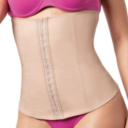 Imagem do produto Cinta Modeladora Cotton Emborrachada Modelform Chocolate Esbelt 415 G