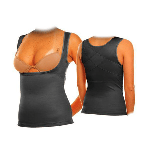 Imagem do produto Cinta Modeladora E Postural Feminina Preto Gg