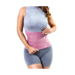 Imagem do produto Cinta Modeladora Postural Fit Estreita Rosa Salvapé