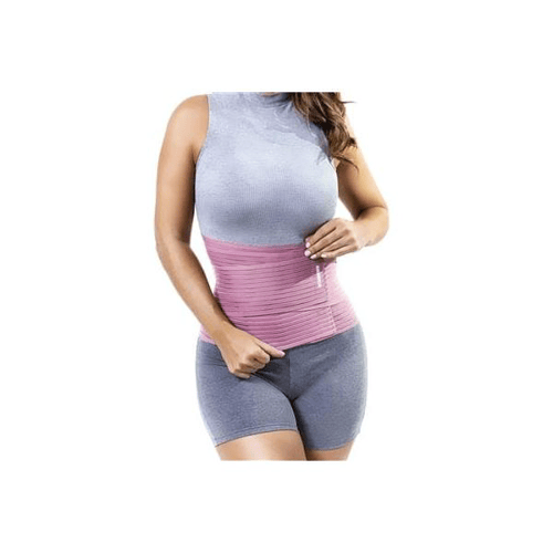 Imagem do produto Cinta Modeladora Postural Fit Larga Rosa Eg Salvapé