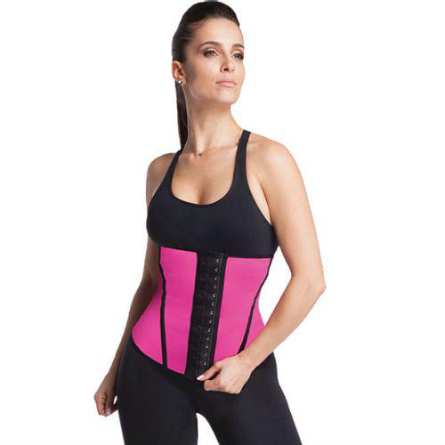 Imagem do produto Cinta Modeladora Waist Trainer Rosa Esbelt 062Wt Gg