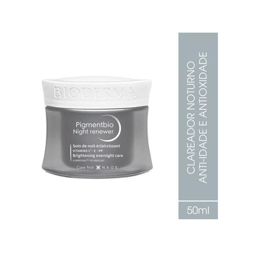 Clareador Noturno Pigmentbio Night Renewer 50Ml