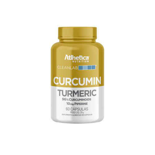 Imagem do produto Cleanlab Curcumin Turmeric 60 Capsulas Atlhetica Nutrition