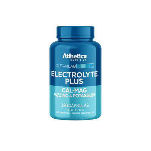Imagem do produto Cleanlab Electrolyte Plus 120 Capsulas Atlhetica Nutrition