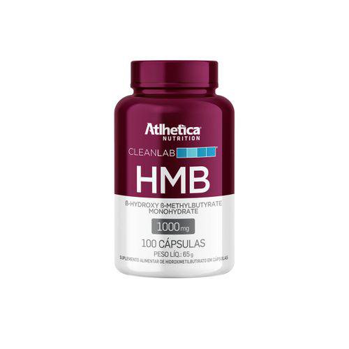 Imagem do produto Cleanlab Hmb 100 Capsulas Atlhetica Nutrition