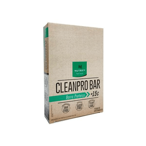 Imagem do produto Cleanpro Bar Baunilha Com Nibs De Cacau 50G X 10 Nutrify