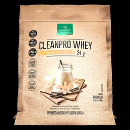 Cleanpro Whey Protein Isolado Baunilha Nutrify 900G