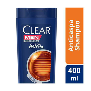 Clear - Shampoo Anti Caspa Queda Control 400 Ml