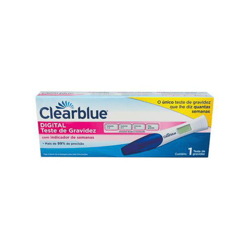 Clearblue Teste De Gravidez Digital Com 1 Unidade