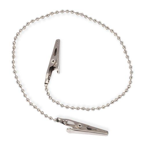 Imagem do produto Clips Prendedor Guardanapo Metal Jacaré Golgran