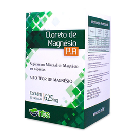 Imagem do produto Cloreto De Magnésio 625Mg 60Caps