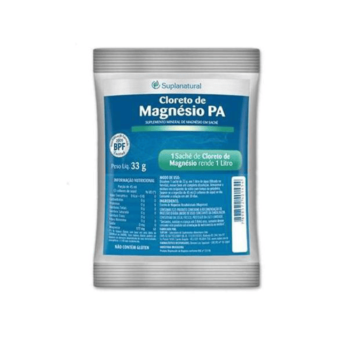 Cloreto De Magnésio Pa Suplanatural 1 Sachê 33G