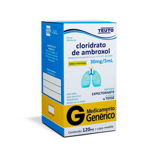 Cloridrato De Ambroxol - Xarope Adulto 120Ml Teuto Genérico