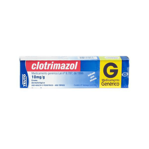 Clotrimazol - 10Mg Creme 50G Teuto Genérico